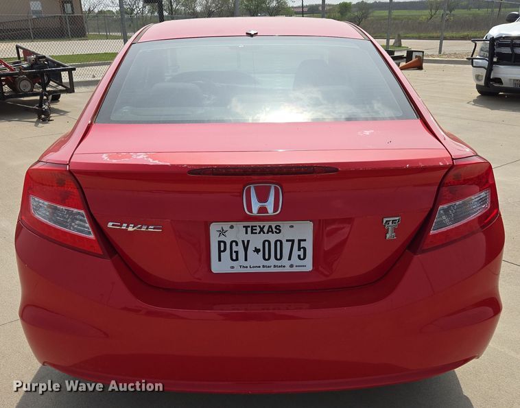 image for item DW8673 2012 Honda Civic 