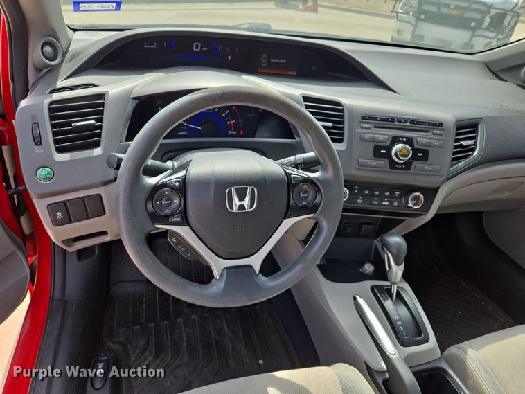 image for item DW8673 2012 Honda Civic 