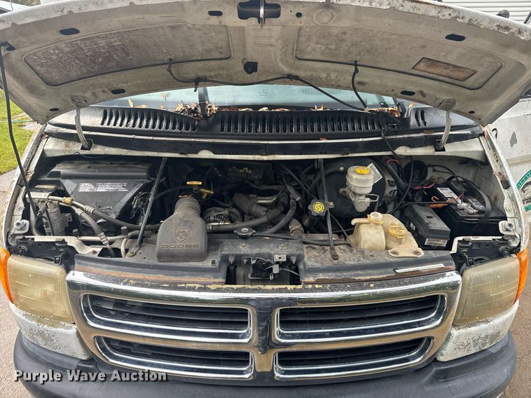 image for item EC3505 2002 Dodge Ram Wagon 3500 van