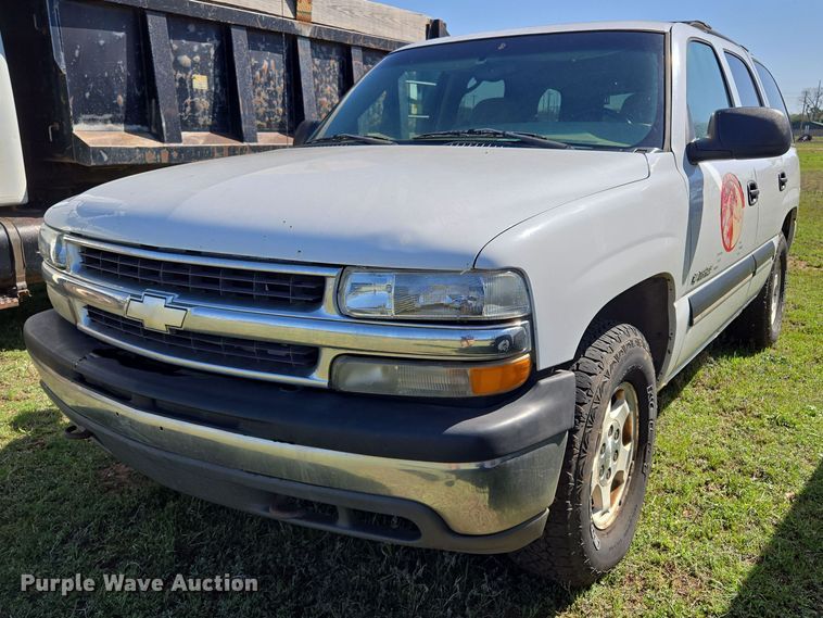image for item ED2511 2001 Chevrolet Tahoe SUV