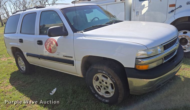 image for item ED2511 2001 Chevrolet Tahoe SUV