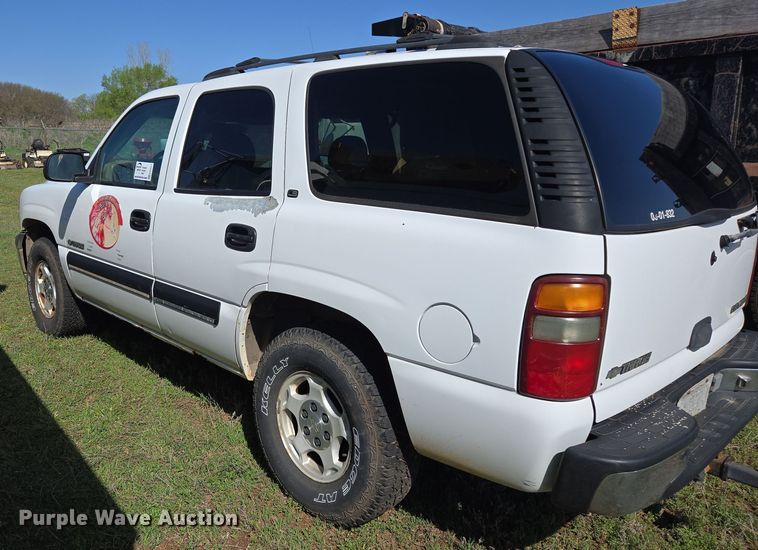 image for item ED2511 2001 Chevrolet Tahoe SUV