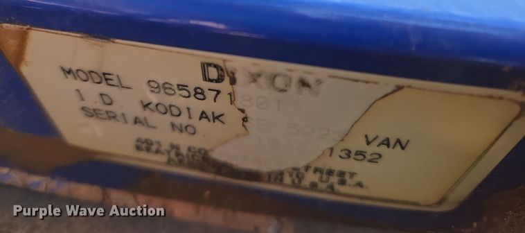 image for item ED2514 Dixon  ZTR lawn mower