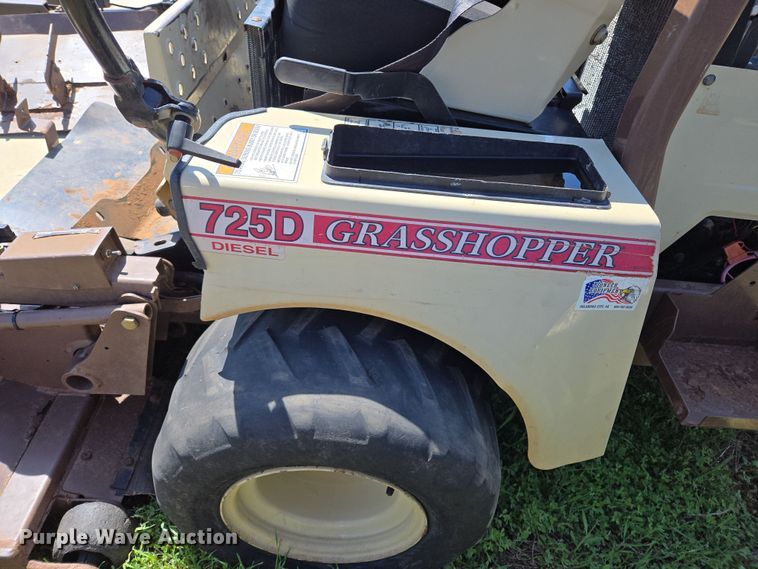 image for item ED2516 2013 Grasshopper 725D ZTR lawn mower