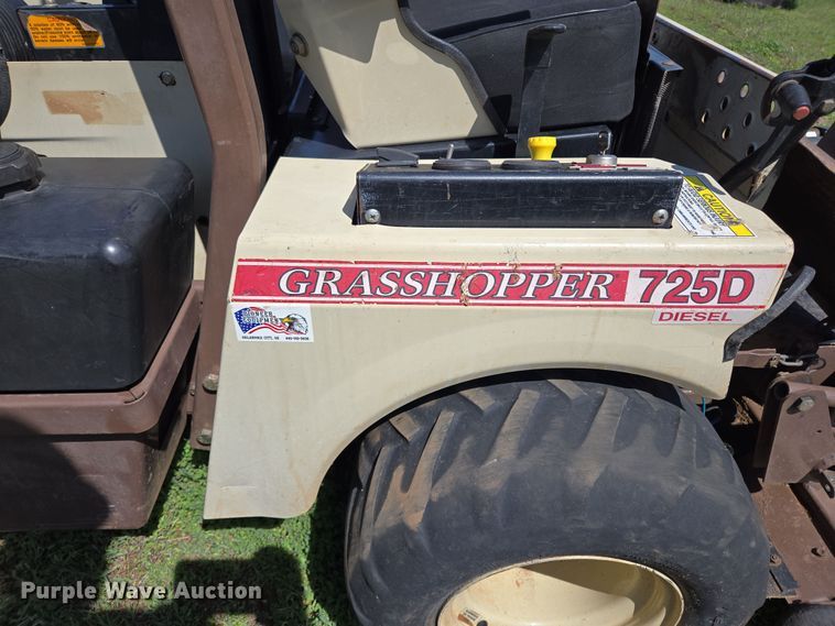 image for item ED2516 2013 Grasshopper 725D ZTR lawn mower