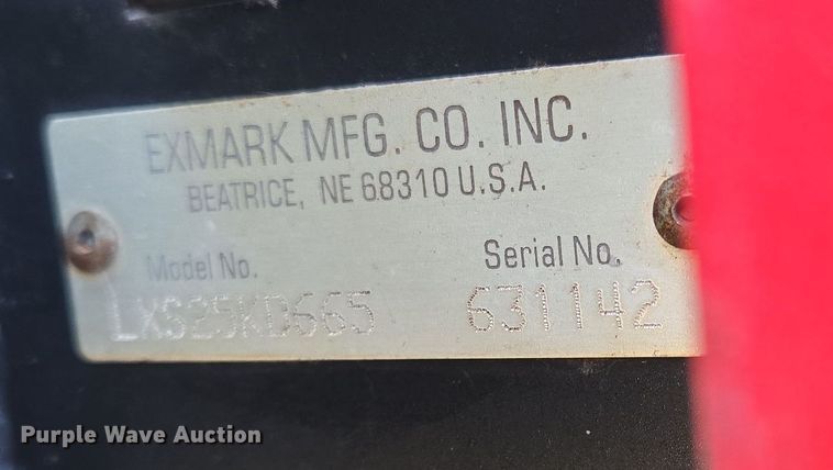 image for item ED2521 2006 Exmark LSX25KD665 ZTR lawn mower