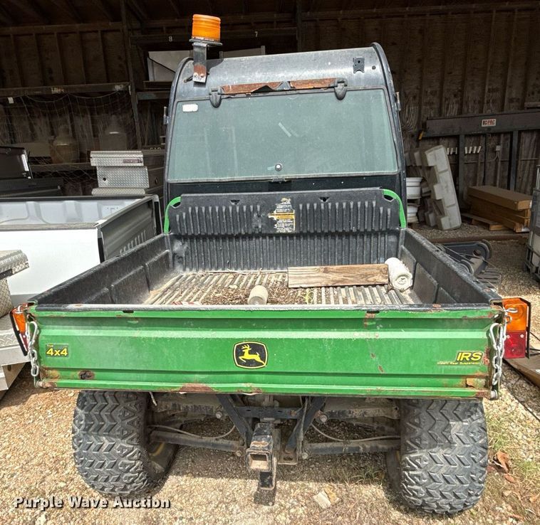 image for item ED4146 2008 John Deere Gator 850D utility vehicle