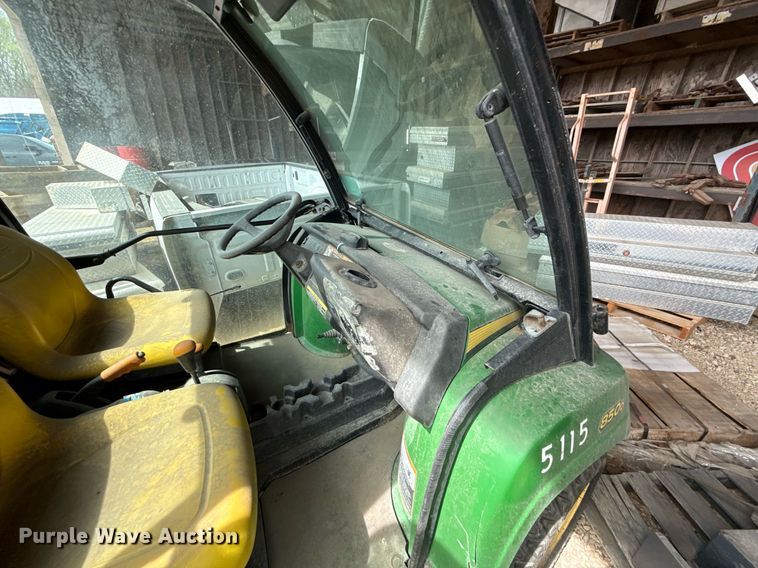 image for item ED4146 2008 John Deere Gator 850D utility vehicle