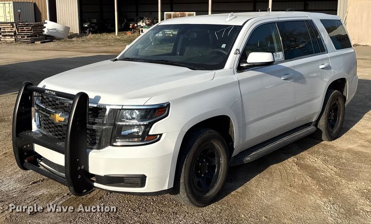 image for item ED4152 2017 Chevrolet Tahoe Police SUV