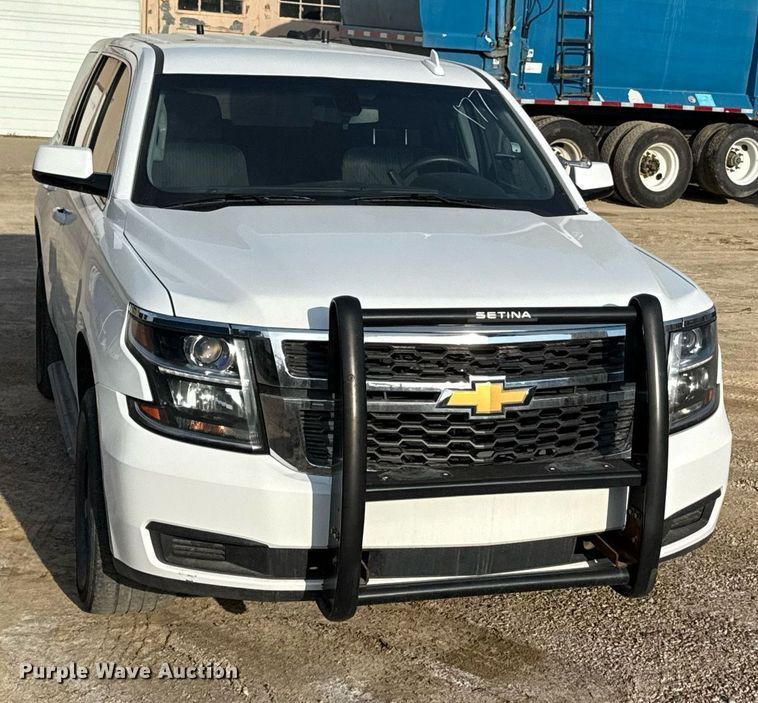 image for item ED4152 2017 Chevrolet Tahoe Police SUV