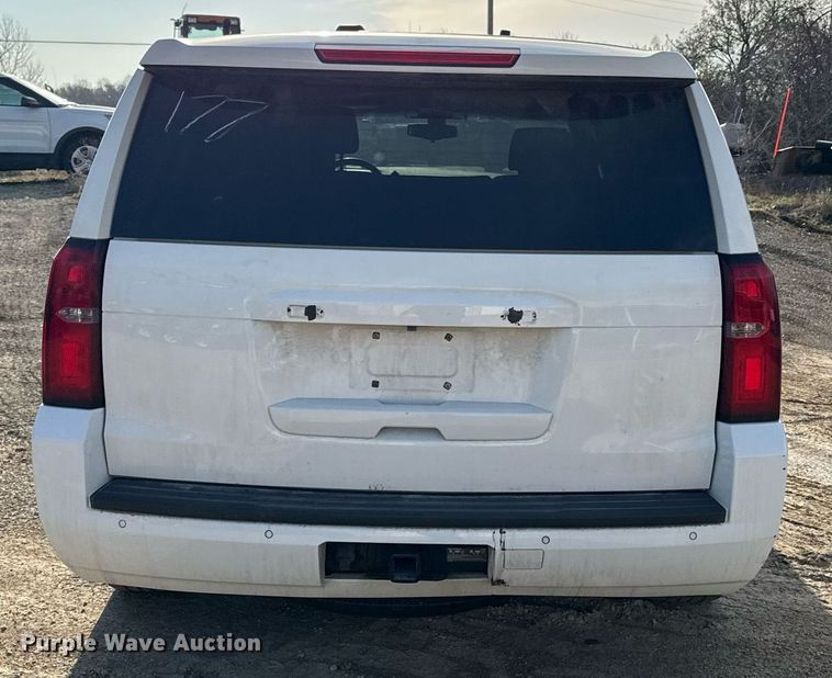 image for item ED4152 2017 Chevrolet Tahoe Police SUV