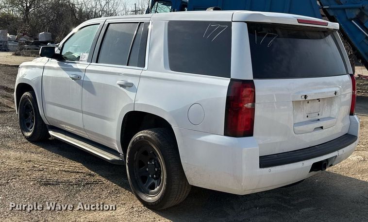 image for item ED4152 2017 Chevrolet Tahoe Police SUV