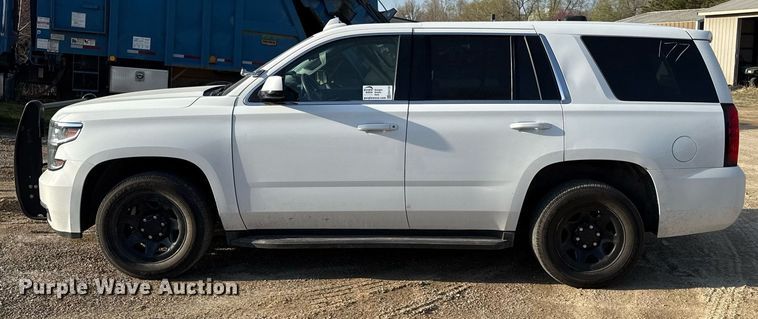 image for item ED4152 2017 Chevrolet Tahoe Police SUV