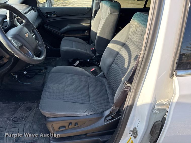 image for item ED4152 2017 Chevrolet Tahoe Police SUV