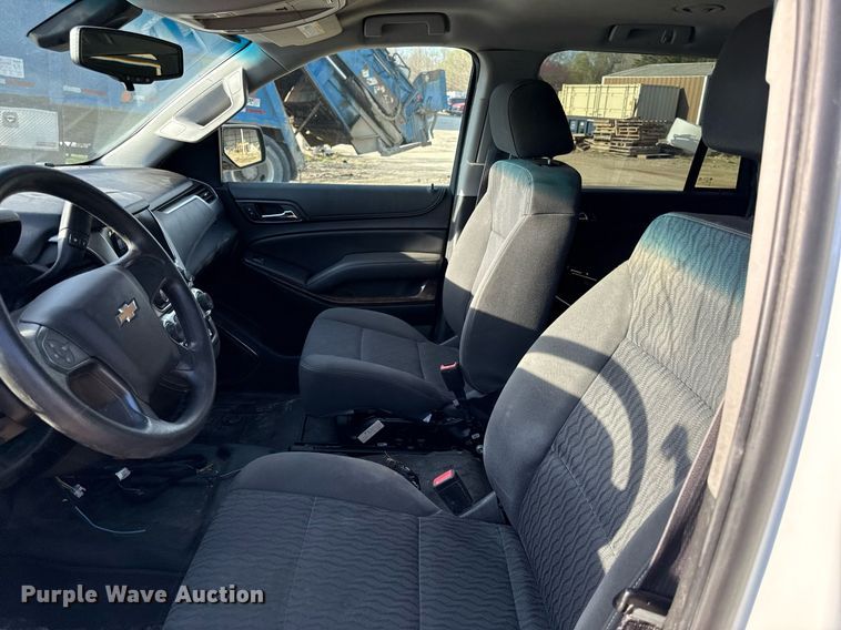 image for item ED4152 2017 Chevrolet Tahoe Police SUV