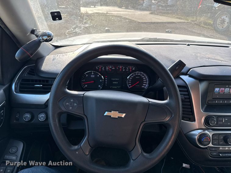 image for item ED4152 2017 Chevrolet Tahoe Police SUV