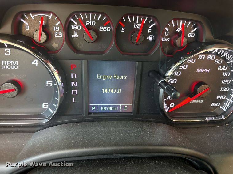 image for item ED4152 2017 Chevrolet Tahoe Police SUV