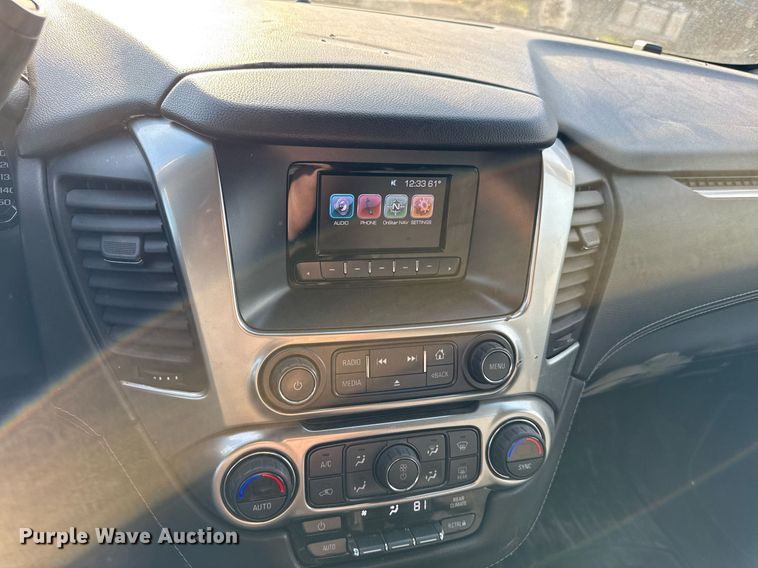 image for item ED4152 2017 Chevrolet Tahoe Police SUV