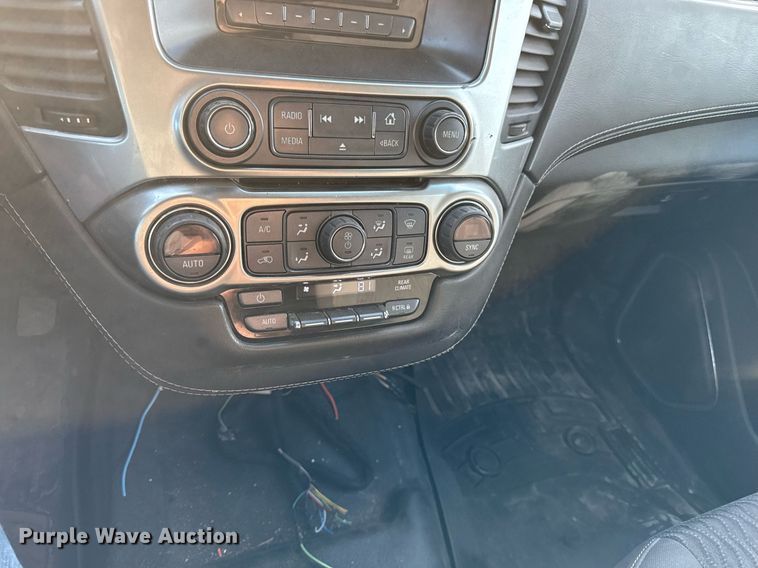 image for item ED4152 2017 Chevrolet Tahoe Police SUV