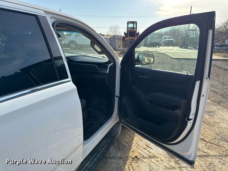 image for item ED4152 2017 Chevrolet Tahoe Police SUV