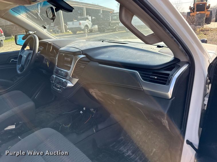 image for item ED4152 2017 Chevrolet Tahoe Police SUV