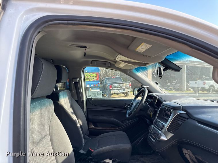 image for item ED4152 2017 Chevrolet Tahoe Police SUV