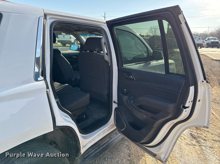 image for item ED4152 2017 Chevrolet Tahoe Police SUV