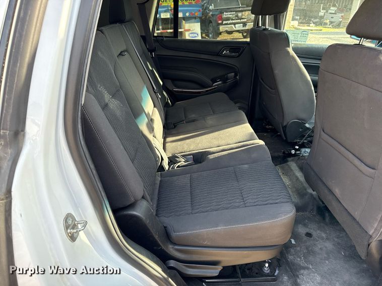 image for item ED4152 2017 Chevrolet Tahoe Police SUV