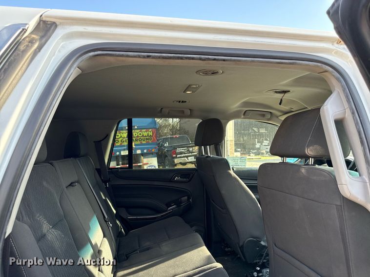 image for item ED4152 2017 Chevrolet Tahoe Police SUV