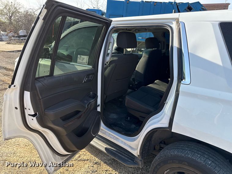 image for item ED4152 2017 Chevrolet Tahoe Police SUV