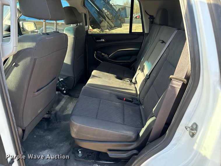 image for item ED4152 2017 Chevrolet Tahoe Police SUV