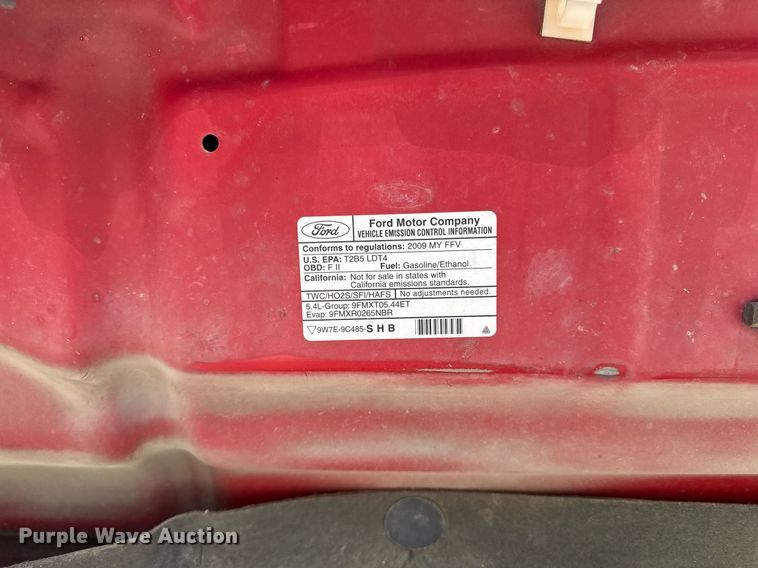 image for item ED4169 2009 Ford F150 SuperCrew pickup truck