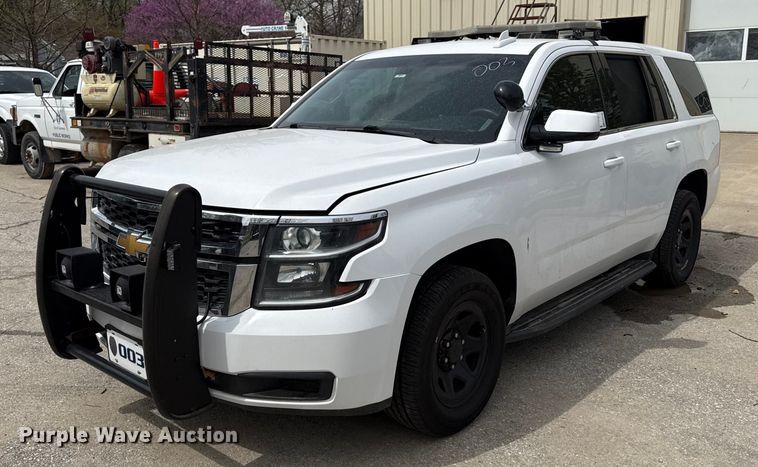 image for item ED4194 2018 Chevrolet Tahoe Police SUV