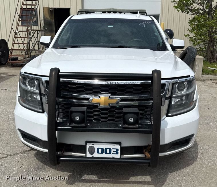 image for item ED4194 2018 Chevrolet Tahoe Police SUV