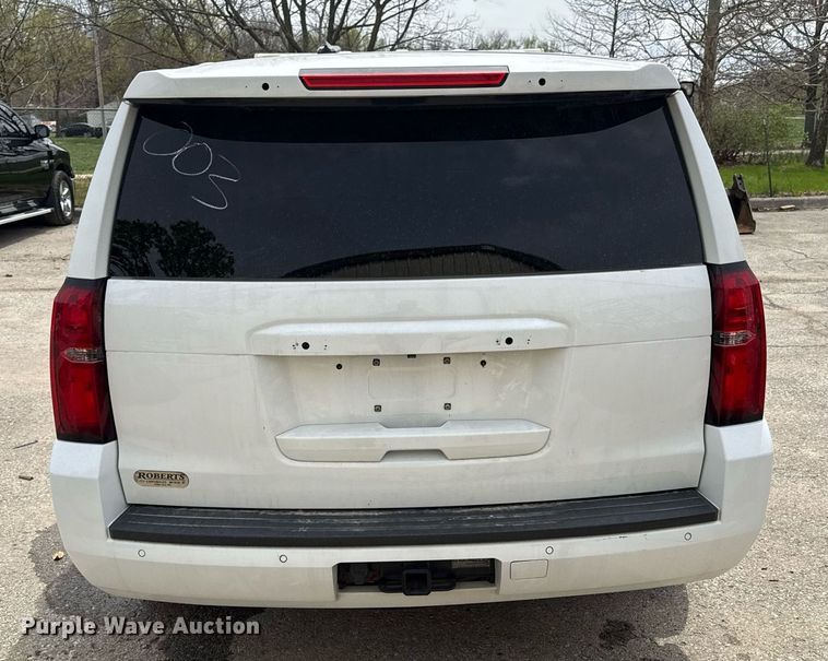 image for item ED4194 2018 Chevrolet Tahoe Police SUV