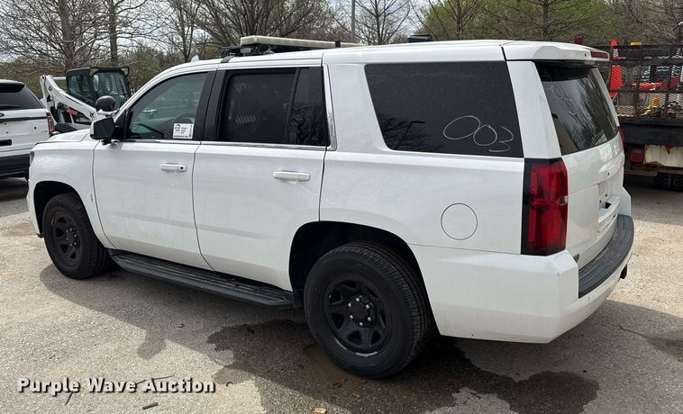 image for item ED4194 2018 Chevrolet Tahoe Police SUV