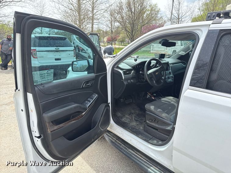 image for item ED4194 2018 Chevrolet Tahoe Police SUV