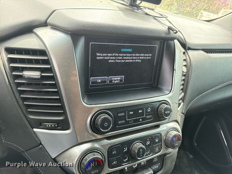 image for item ED4194 2018 Chevrolet Tahoe Police SUV