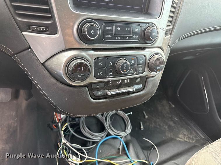 image for item ED4194 2018 Chevrolet Tahoe Police SUV