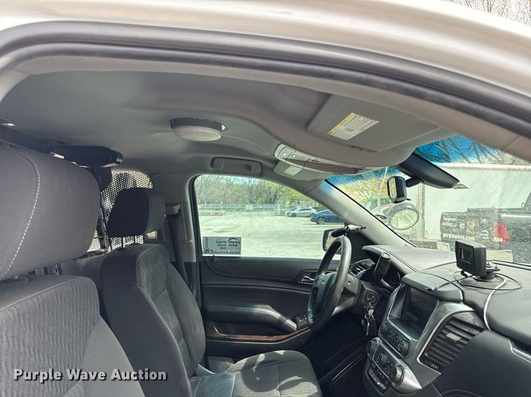 image for item ED4194 2018 Chevrolet Tahoe Police SUV