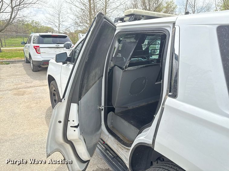 image for item ED4194 2018 Chevrolet Tahoe Police SUV