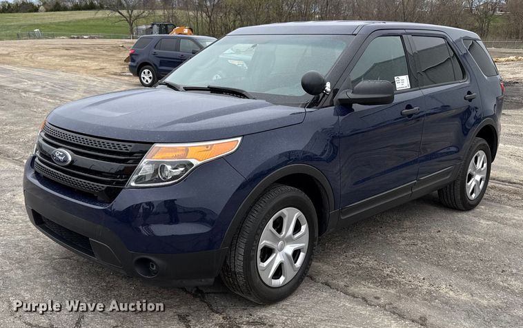 image for item ED4200 2014 Ford Explorer Police Interceptor SUV