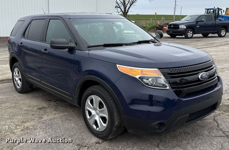 image for item ED4200 2014 Ford Explorer Police Interceptor SUV