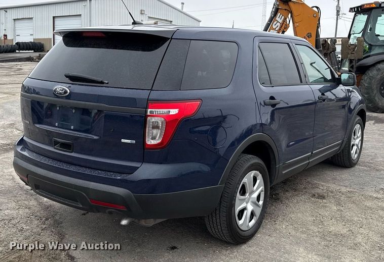 image for item ED4200 2014 Ford Explorer Police Interceptor SUV