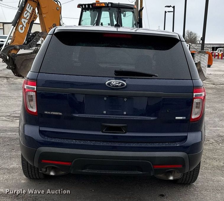 image for item ED4200 2014 Ford Explorer Police Interceptor SUV