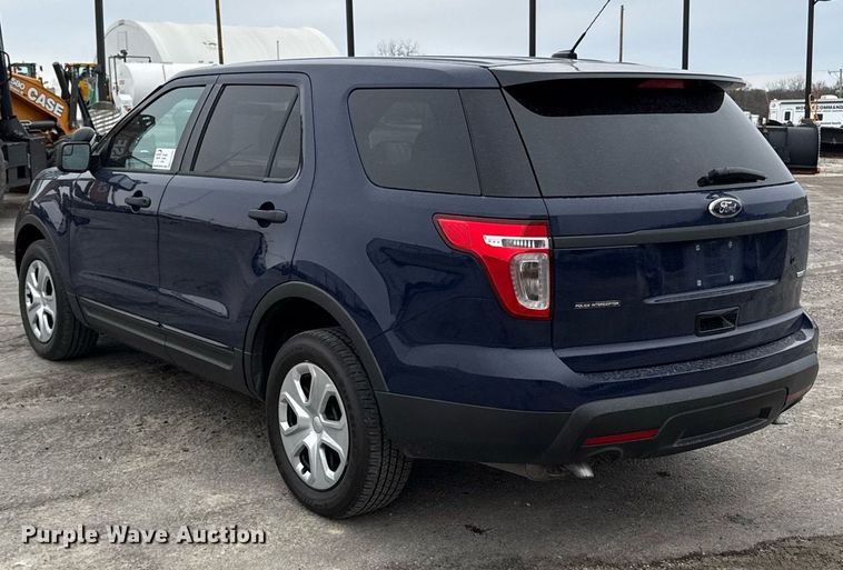image for item ED4200 2014 Ford Explorer Police Interceptor SUV