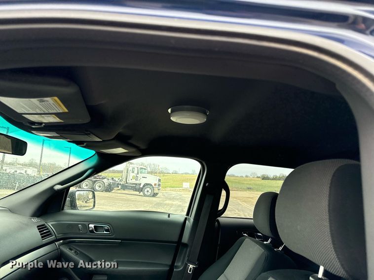 image for item ED4200 2014 Ford Explorer Police Interceptor SUV