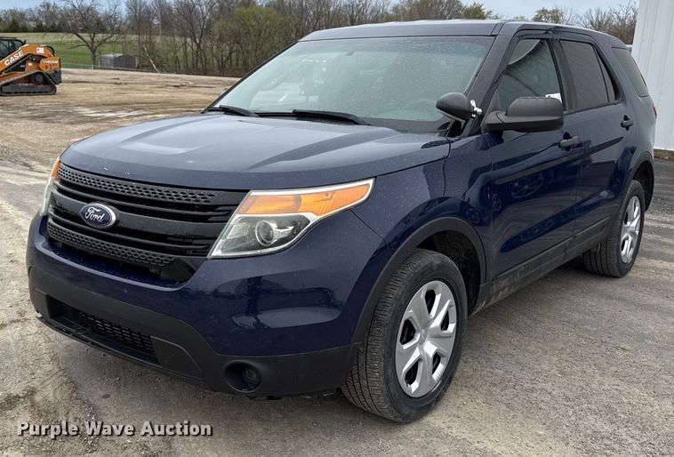 image for item ED4201 2014 Ford Explorer Police Interceptor SUV