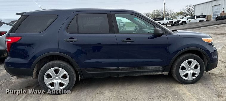 image for item ED4201 2014 Ford Explorer Police Interceptor SUV