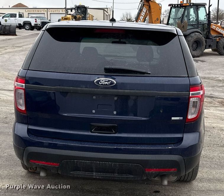 image for item ED4201 2014 Ford Explorer Police Interceptor SUV